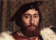 HOLBEIN, Hans the Younger The Ambassadors (detail) g Germany oil painting reproduction
